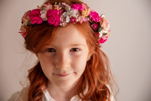 Tiara Floral Comunión